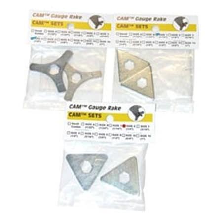 Midwest Rake CAM Set, Size 1, 2 and 4, PK3 57180